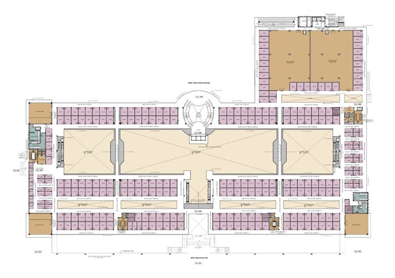 NX One Mall Noida Floor plan